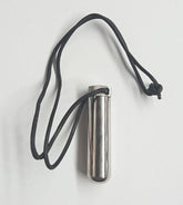 Steel Inhaler on BDSM Play Leather Cord Steel Sex Toys